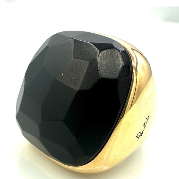 Pomellato Victoria ring in 18 karat rose gold with black jet stone STUNNING RING - Picture 1 of 7